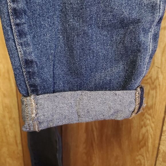 Just Fab Distressed Overalls Size 26 - Picture 5 of 7